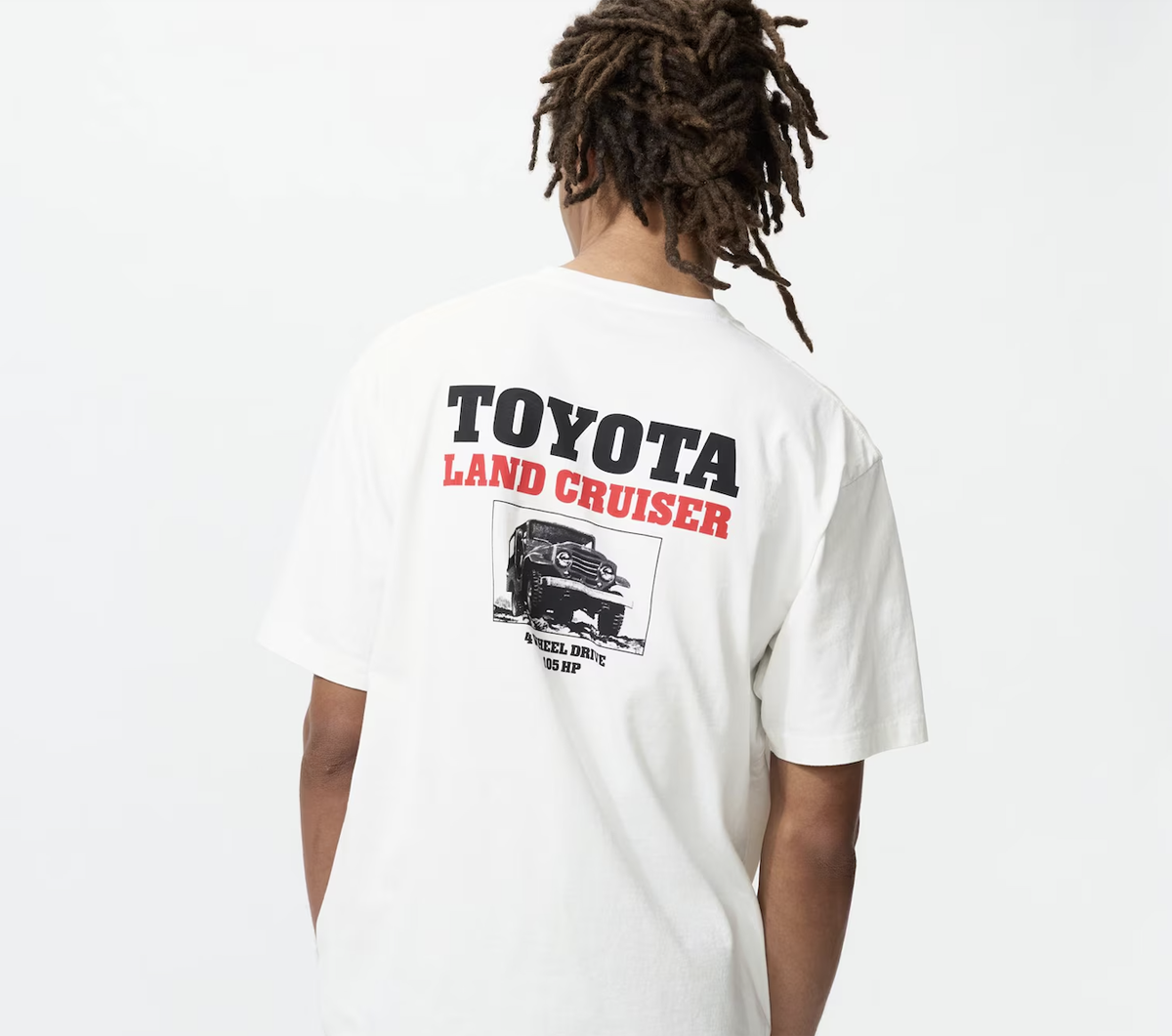 ユニクロとトヨタとのコラボTシャツ（ランドクルーザー）