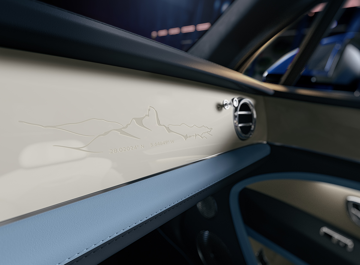 ベントレー・ベンテイガ・アルテナラエディションのインテリア