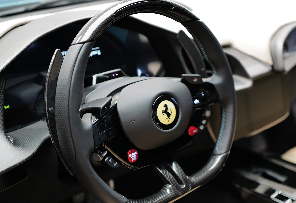 フェラーリのステアリングホイール〜アマルフィに採用される最新バージョン