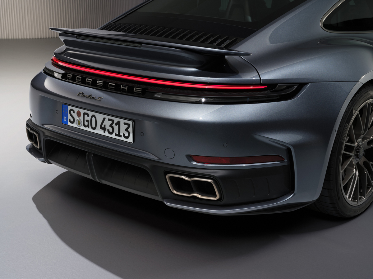 ポルシェ911 ターボSのリア