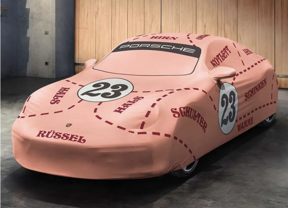 ポルシェ「ピンクピッグ」コレクション〜カーカバー