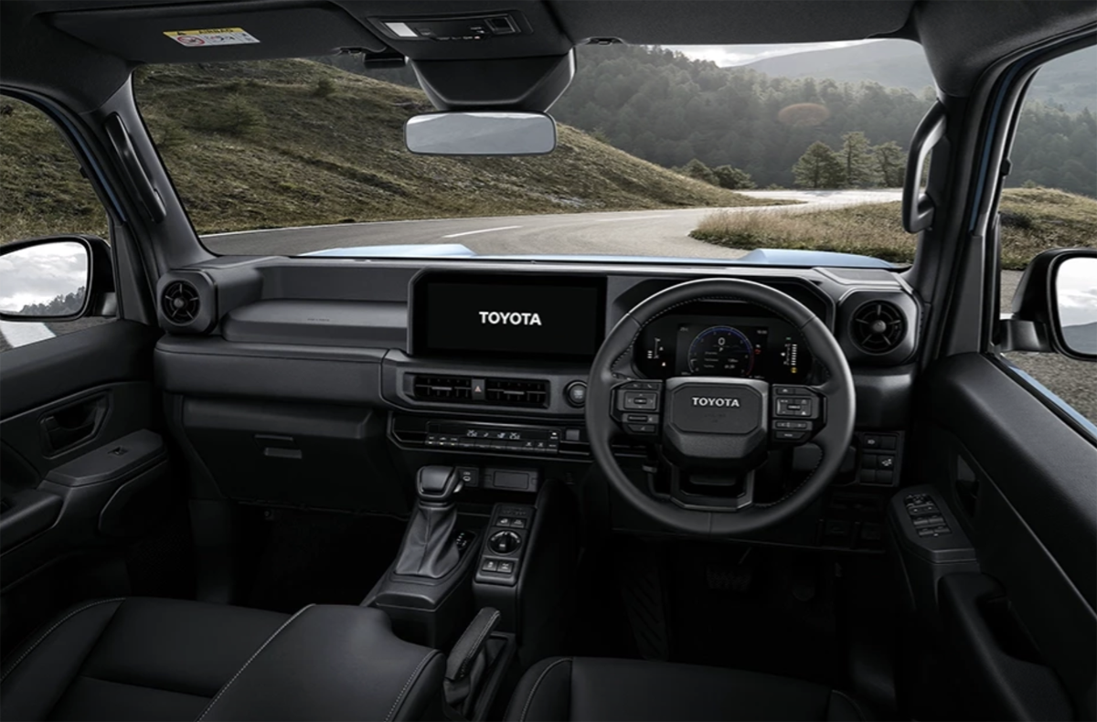 トヨタ ランドクルーザーFJのインテリア