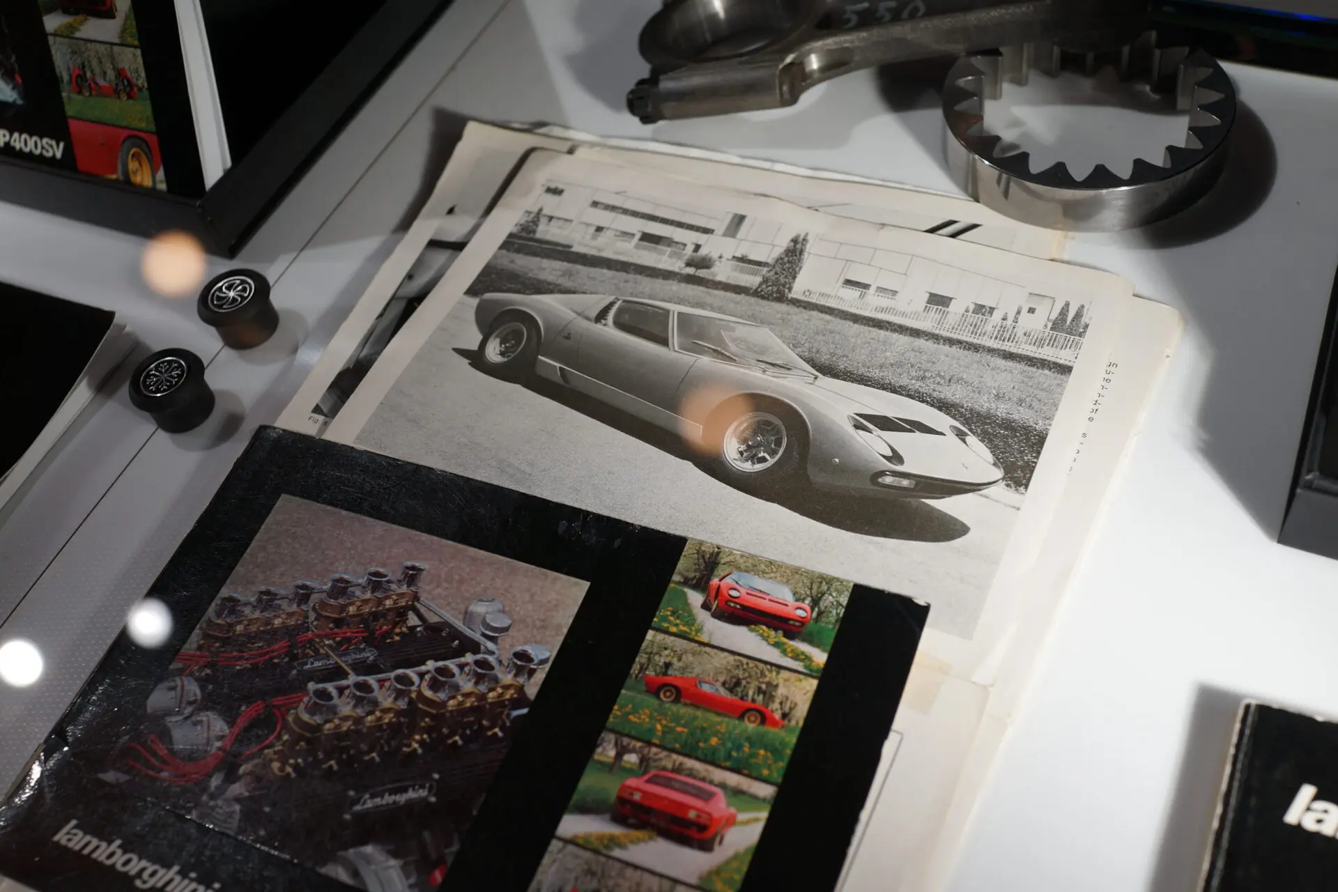 ランボルギーニ・ミウラの歴史的資料