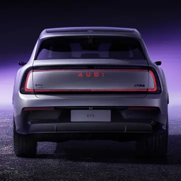 アウディとSAICとの中国専用共同開発モデル、EX7のリア