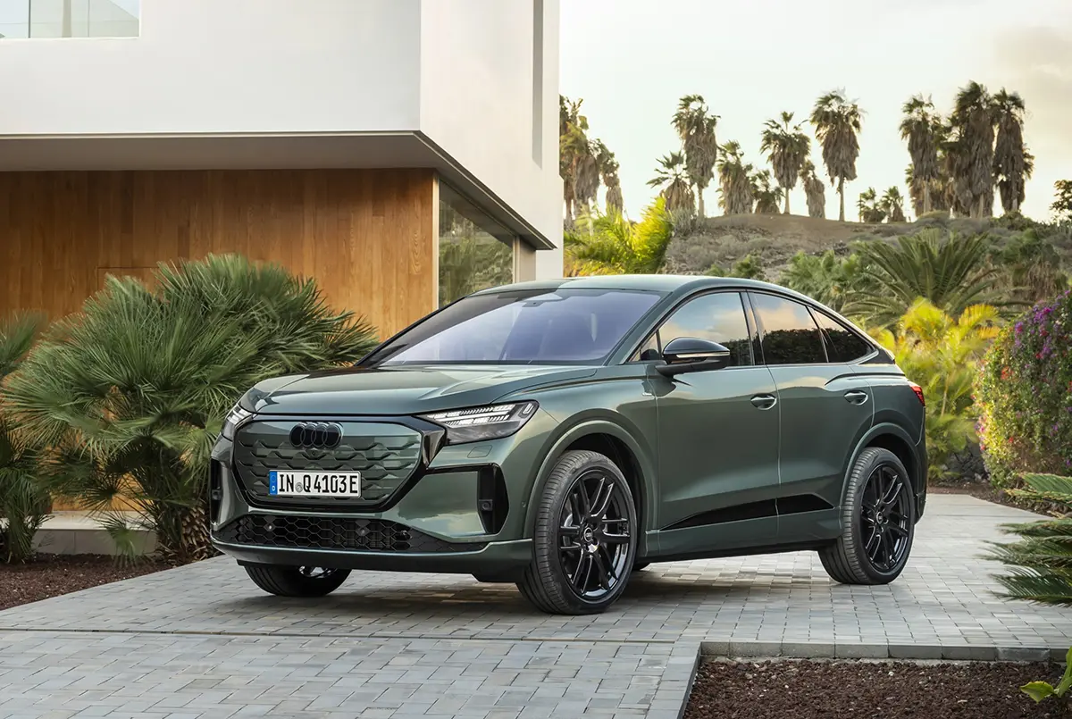 アウディ Q4 e-tron（スポーツバック）のエクステリア～フロント