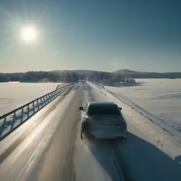 新型BMW 3シリーズ（ガソリン版）のテスト風景