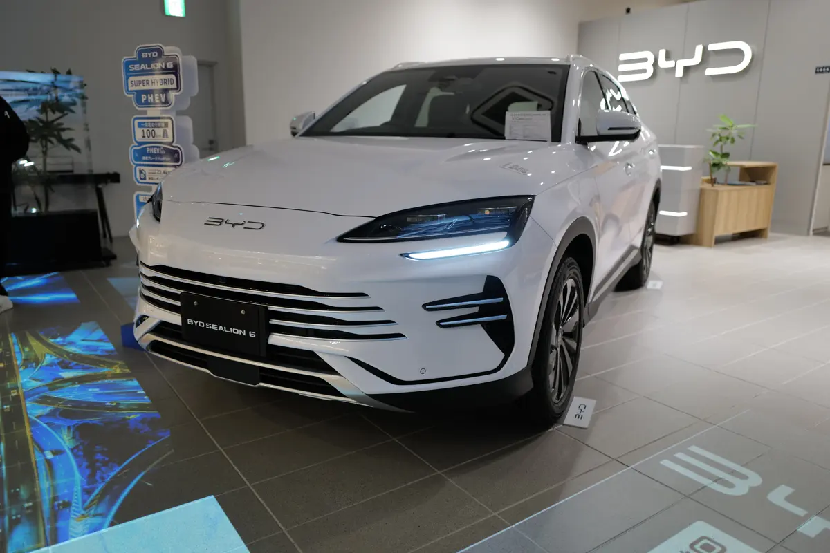 BYD SEALION 6のエクステリア〜フロント