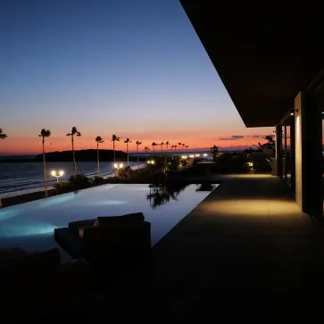 ノットアホテル青島での「夜明け」