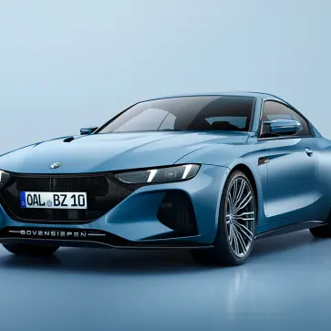 BMW M4ベース、ボーフェンジーペン・ザガートのフロント（ブルー）