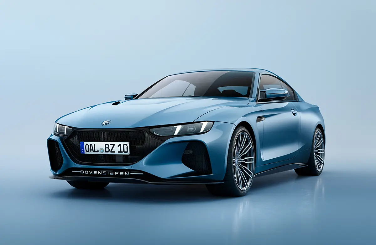 BMW M4ベース、ボーフェンジーペン・ザガートのフロント（ブルー）