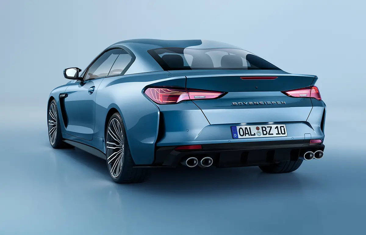 BMW M4ベース、ボーフェンジーペン・ザガートのリア（ブルー）