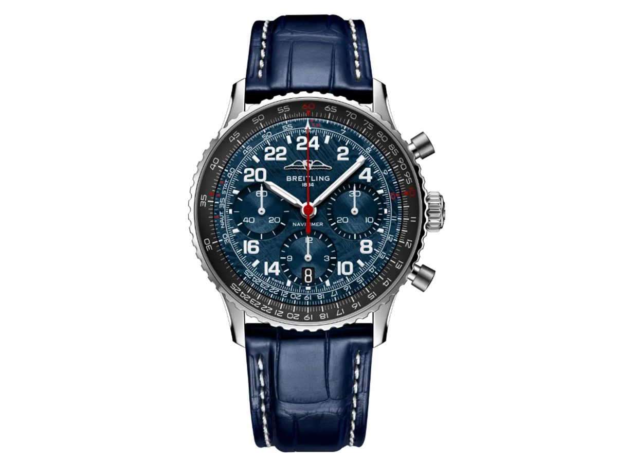 ブライトリングの腕時計、ナビタイマーB02 クロノグラフ 41 コスモノート アルテミスII（正面）