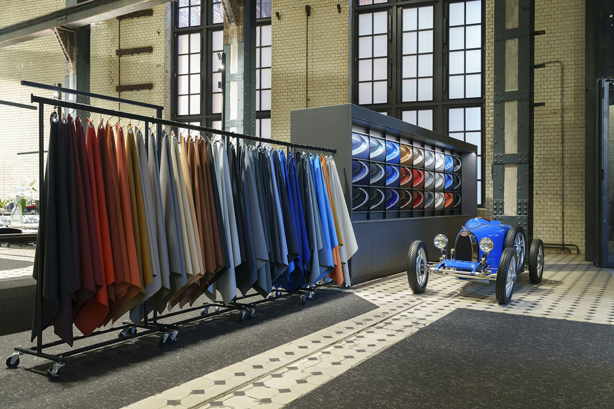 ブガッティ「オートモビルクチュール」紹介画像～素材