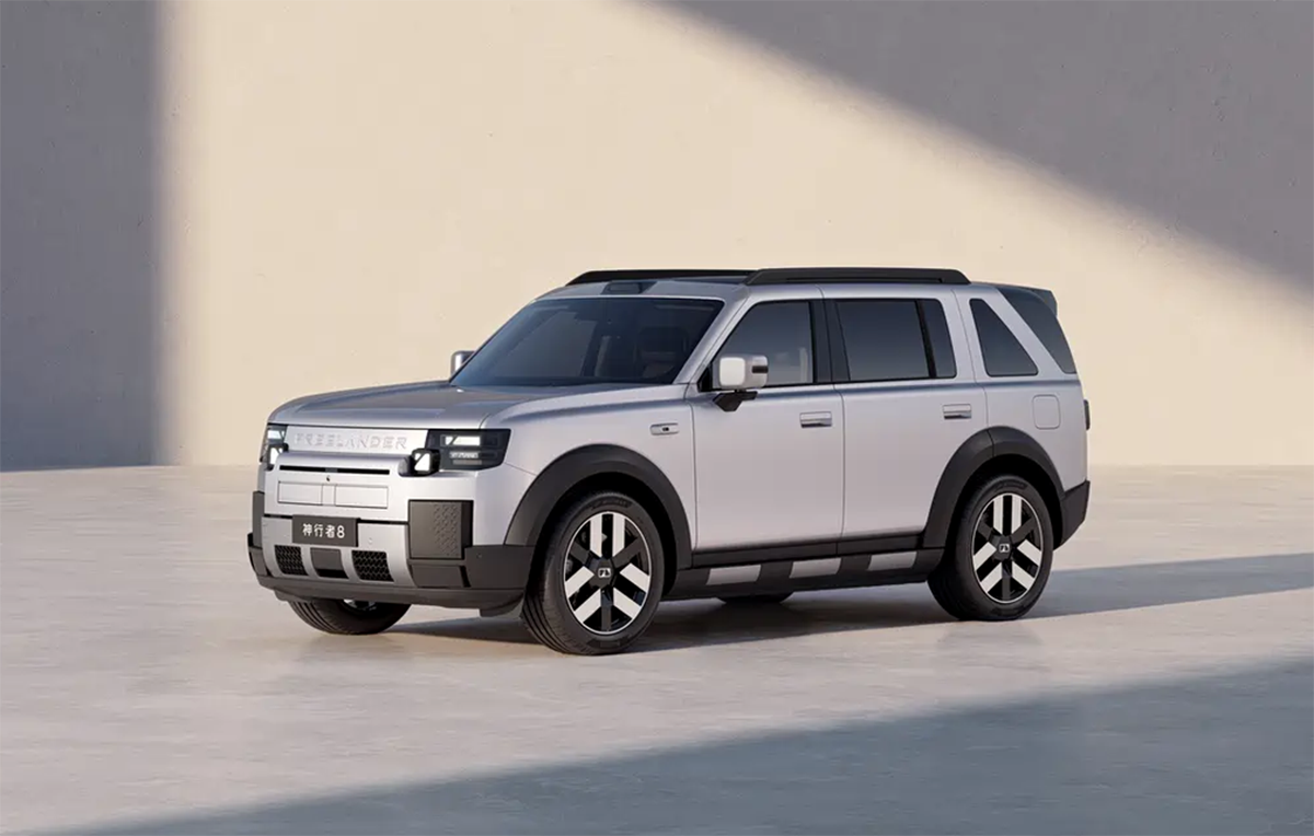 チェリーJLR「フリーランダー」のエクステリア（シルバー）