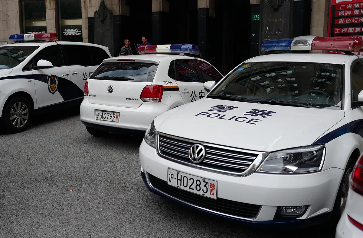 中国のフォルクスワーゲン（VW）～警察車両