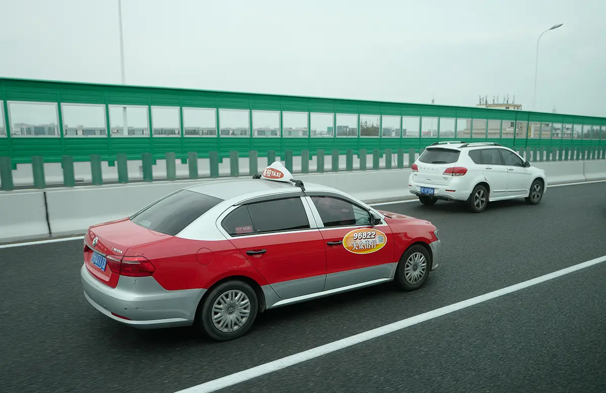 中国を走るフォルクスワーゲン（VW）～タクシー