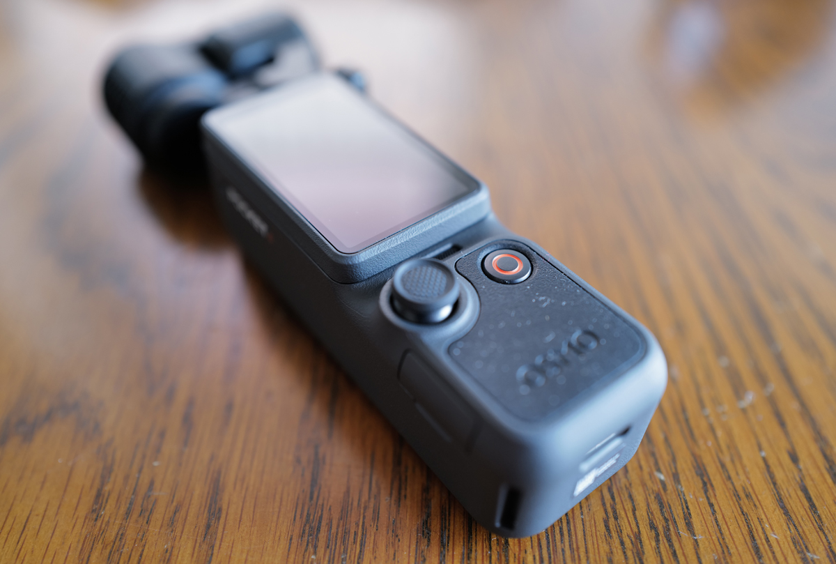 DJI Osmo Pocket4の操作部