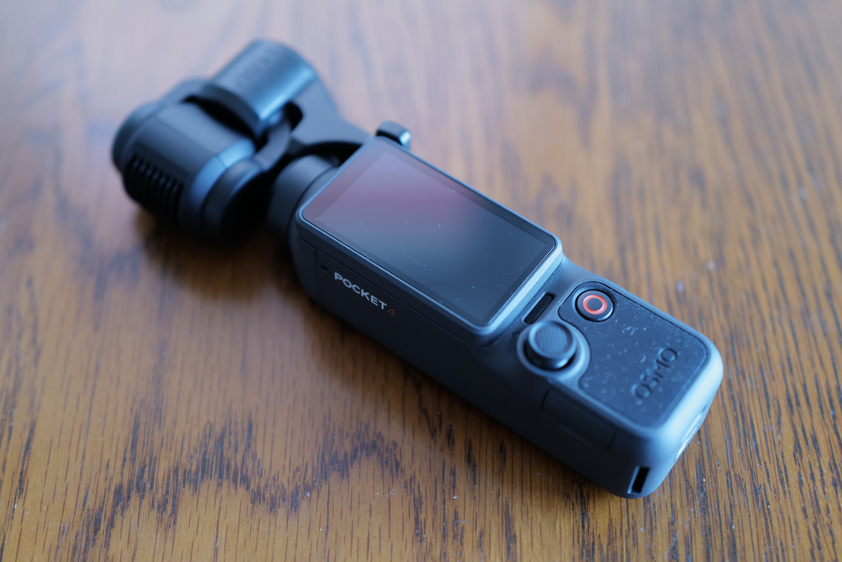 DJI Osmo Pocket4の全景