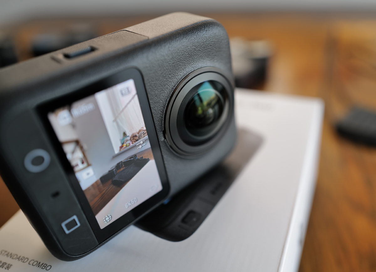 DJI OSMO360の球形レンズ
