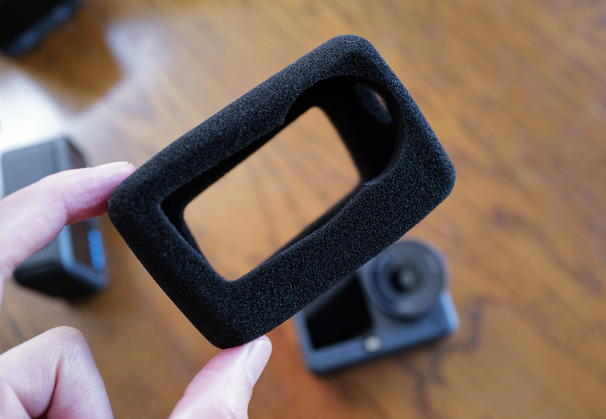 DJI Osmo Action 6 アクションカメラ用の風防スポンジ