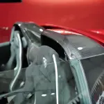 フェラーリ812コンペティツォーネのルーフオープン状態