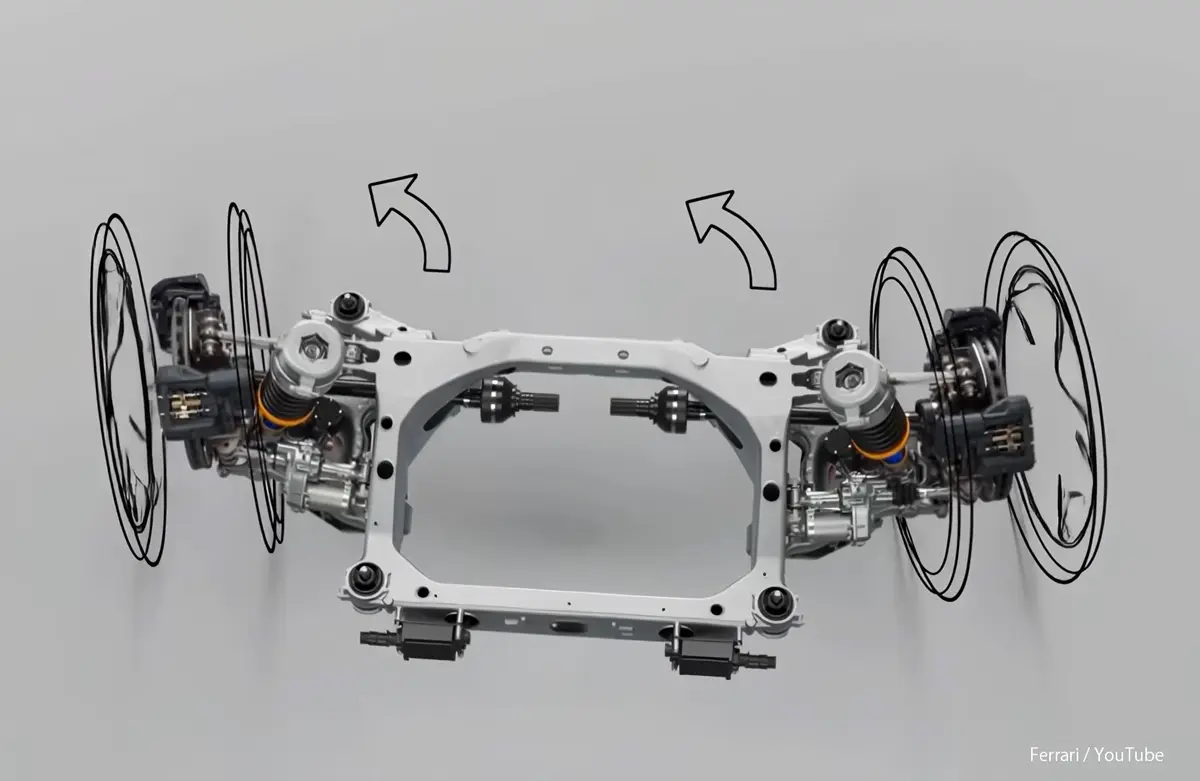 フェラーリ ルーチェの開発プロセス（ステアリング）