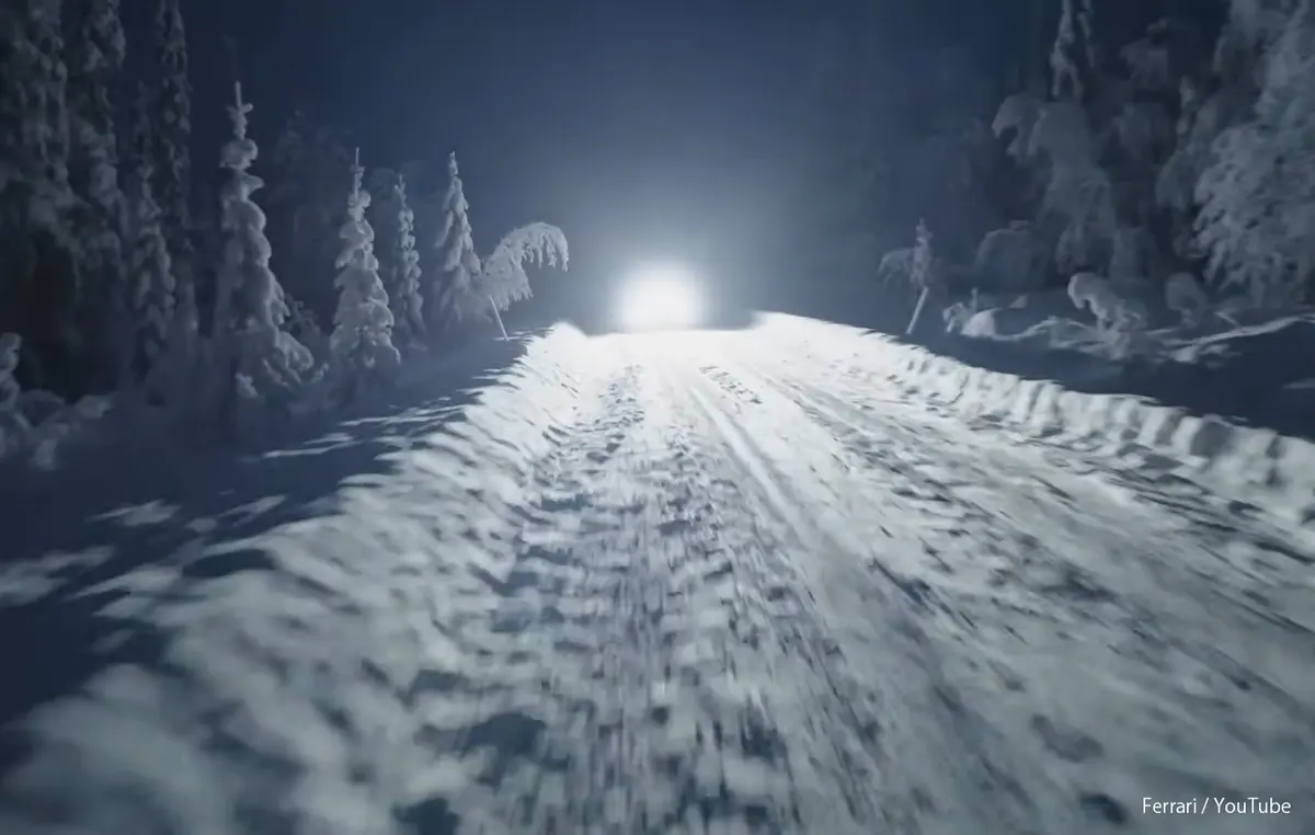 フェラーリ ルーチェの開発プロセス（寒冷地テスト）