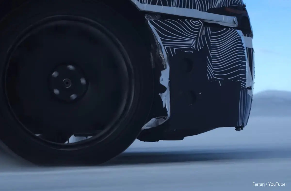 フェラーリ ルーチェの開発プロセス（寒冷地テスト）