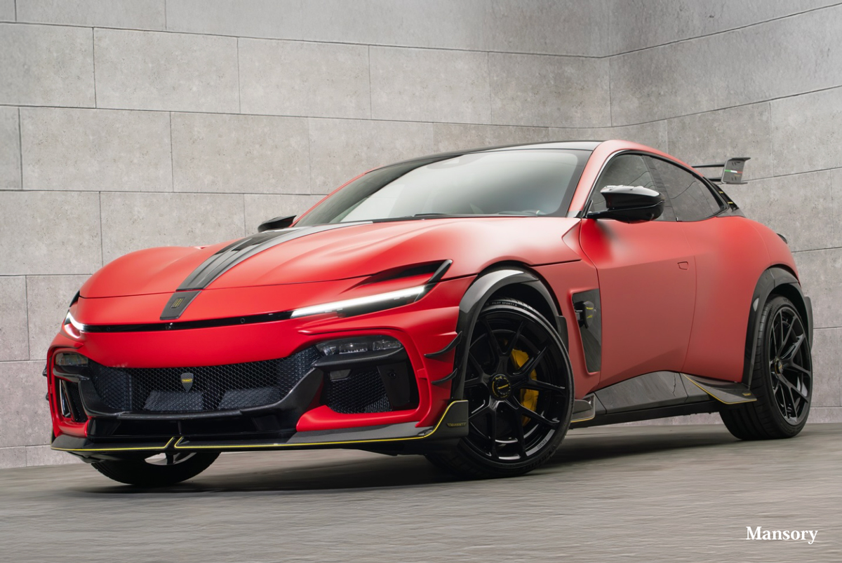 フェラーリ・プロサングエ向け「マンソリー・ソフトキット」装着車両〜エクステリア（フロント）