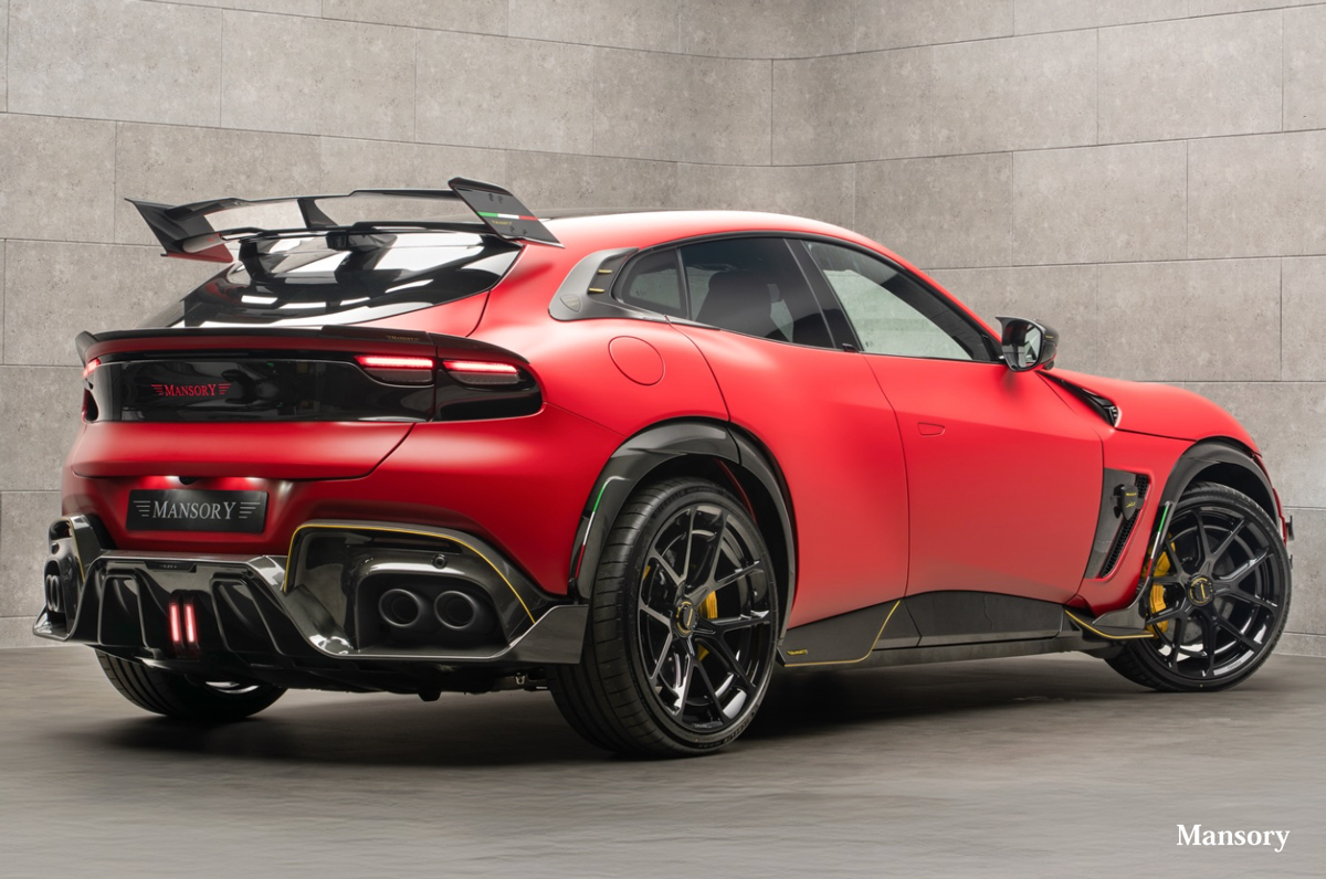 フェラーリ・プロサングエ向け「マンソリー・ソフトキット」装着車両〜エクステリア（リア）