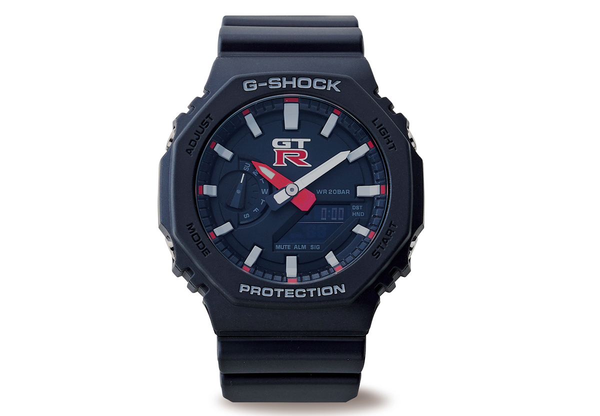 日産オンラインショップにて販売されるカシオG-SHOCKとGT-Rとのコラボウォッチ