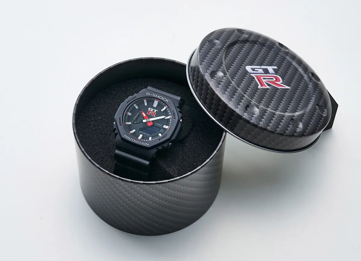 日産オンラインショップにて販売されるカシオ「GT-R」G-SHOCK