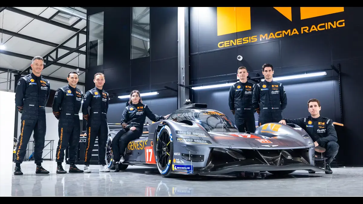 韓国ジェネシス初のWECハイパーカー、GMR-001の正式リバリーとドライバー