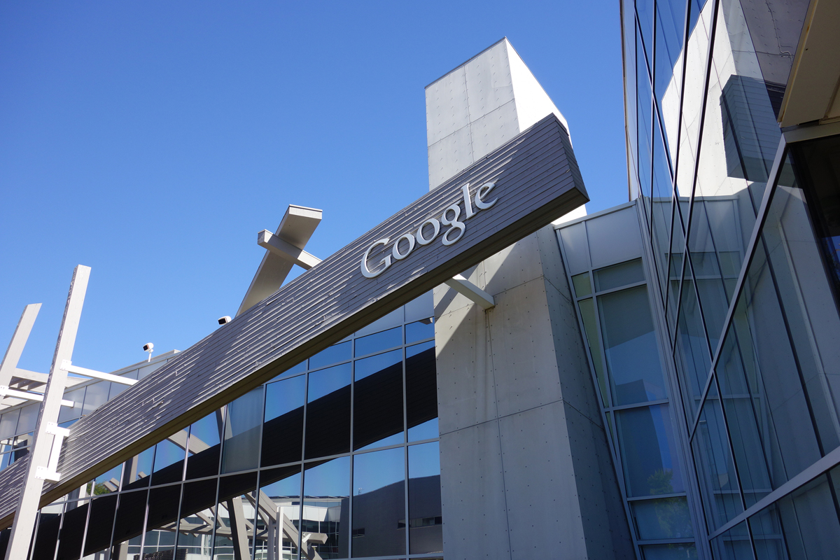 カリフォルニア、Google本社キャンパスにて