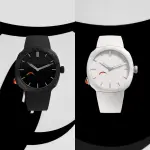 H.モーザーとリーボックとのコラボ腕時計「ストリームライナー・ポンプ」正面画像