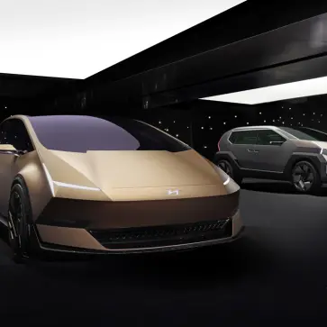 ヒョンデのEV「ヴィーナス」「アース」コンセプトのエクステリア(全景)