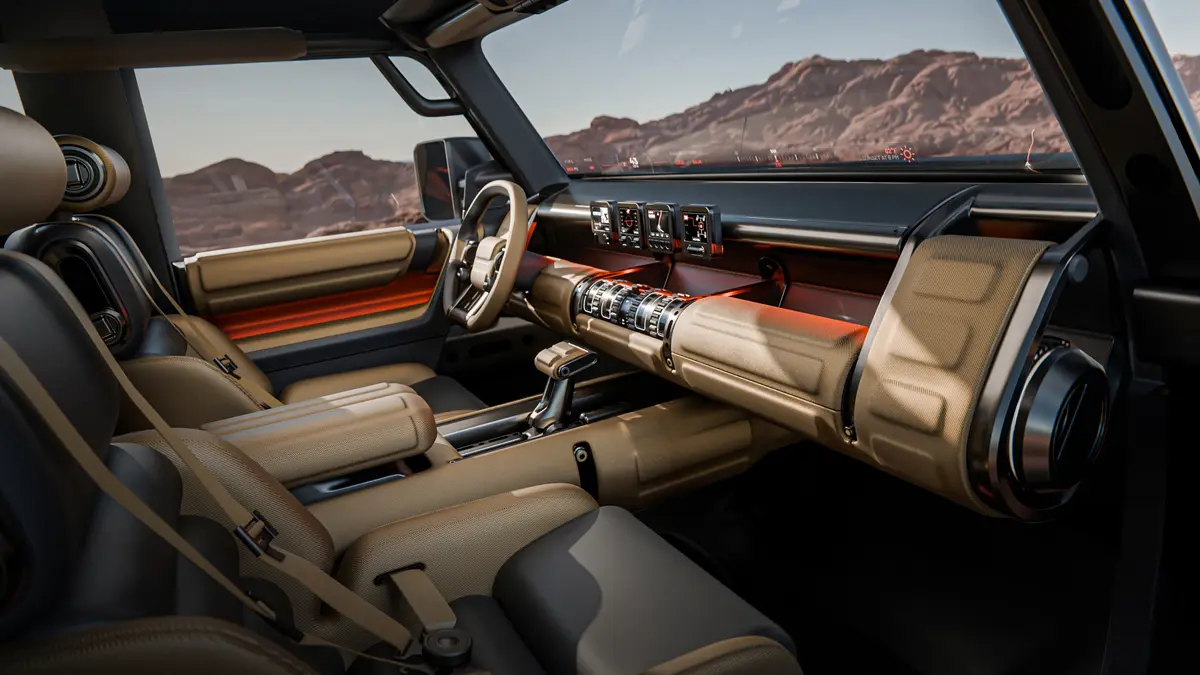 ヒョンデ ボウルダー コンセプト〜インテリア