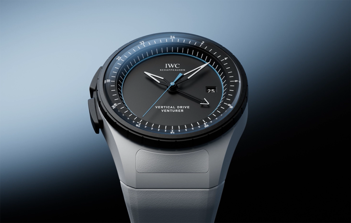 IWCの腕時計「パイロット・ベンチュラー・バーティカル・ドライブ」正面