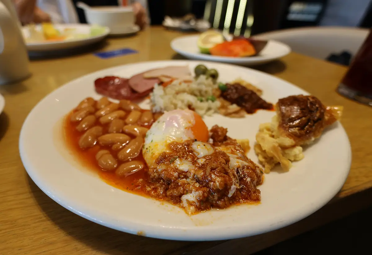 マレーシア ヒルトンクアラルンプールの朝食ブッフェ