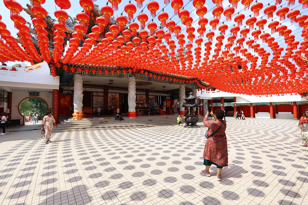 マレーシア クアラルンプールの中国寺院「天后宮」
