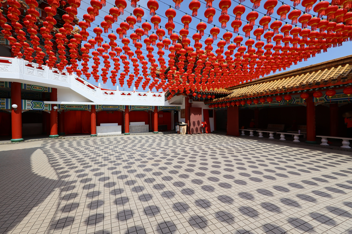 マレーシア クアラルンプールの中国寺院「天后宮」