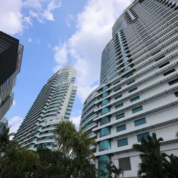 マレーシア ヒルトンクアラルンプールのプール