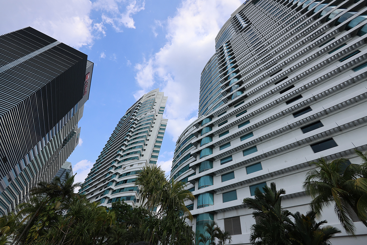 マレーシア ヒルトンクアラルンプールのプール