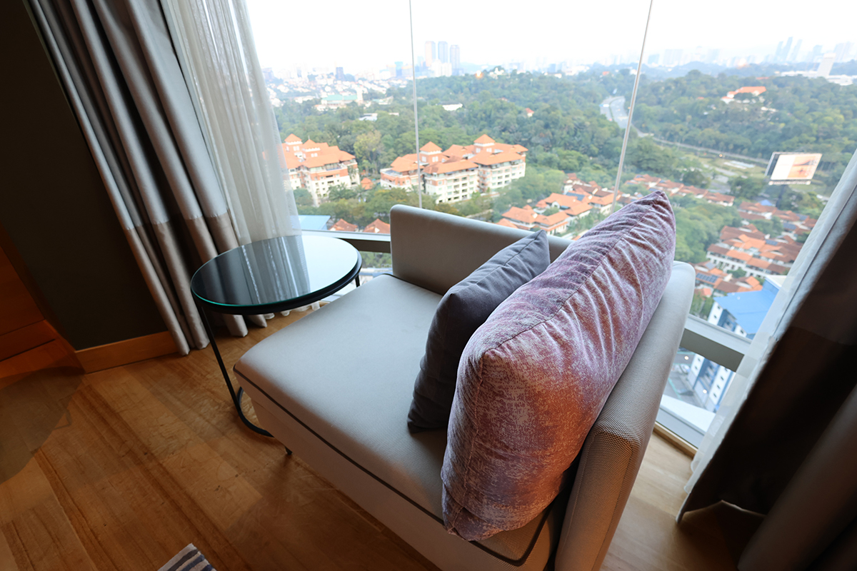 マレーシア ヒルトンクアラルンプールの客室