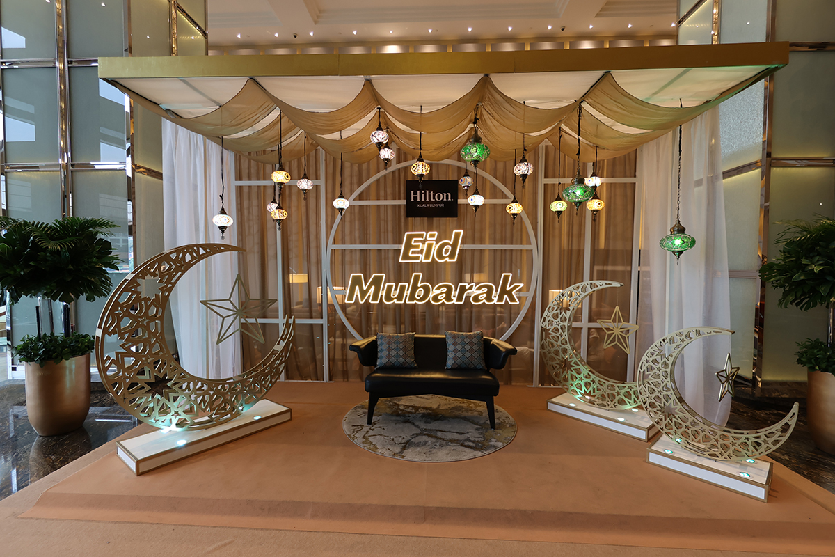 マレーシア ヒルトンクアラルンプールのロビー