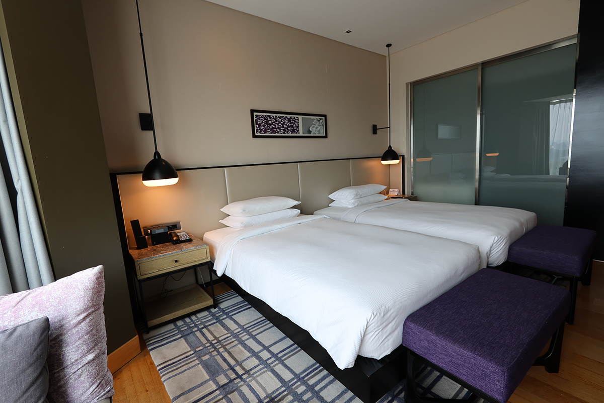 マレーシア ヒルトンクアラルンプールの客室