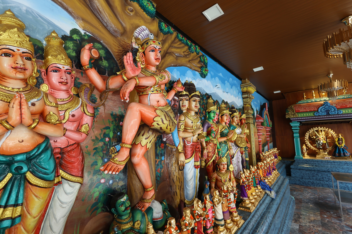 マレーシア クアラルンプールの「スリ マハ マリアマン」インド寺院