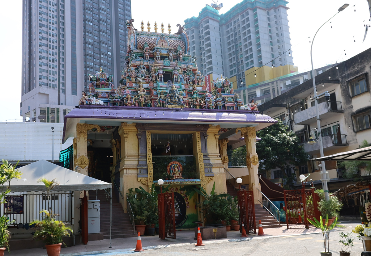 マレーシア クアラルンプールのインド寺院