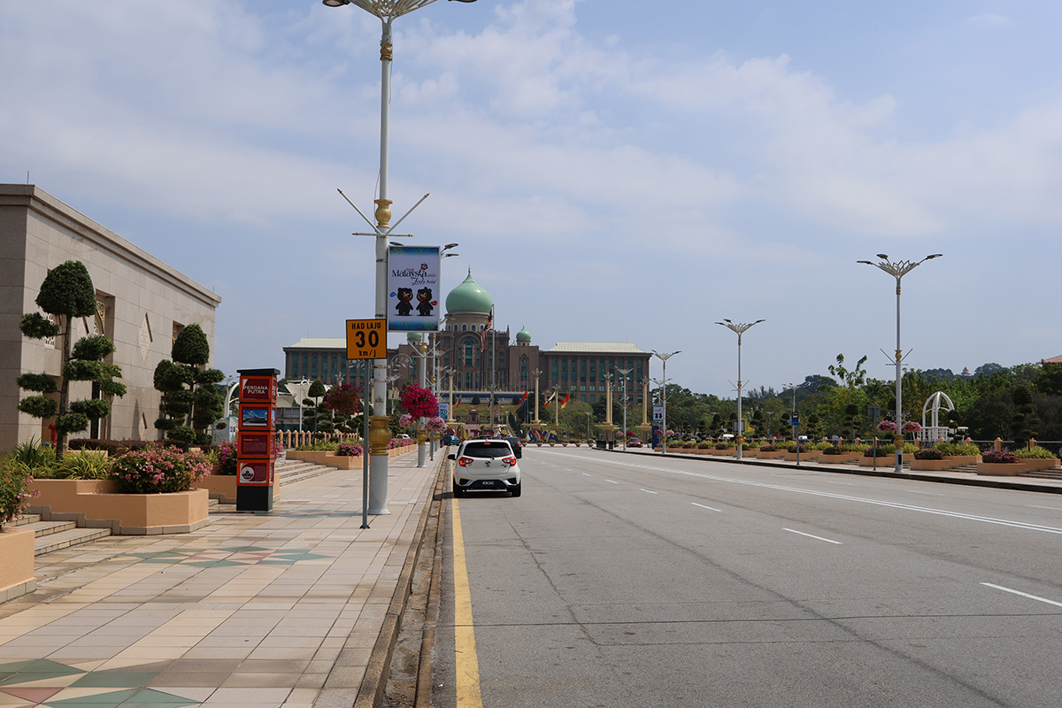 マレーシア クアラルンプールのプトラジャヤ地域～首相官邸