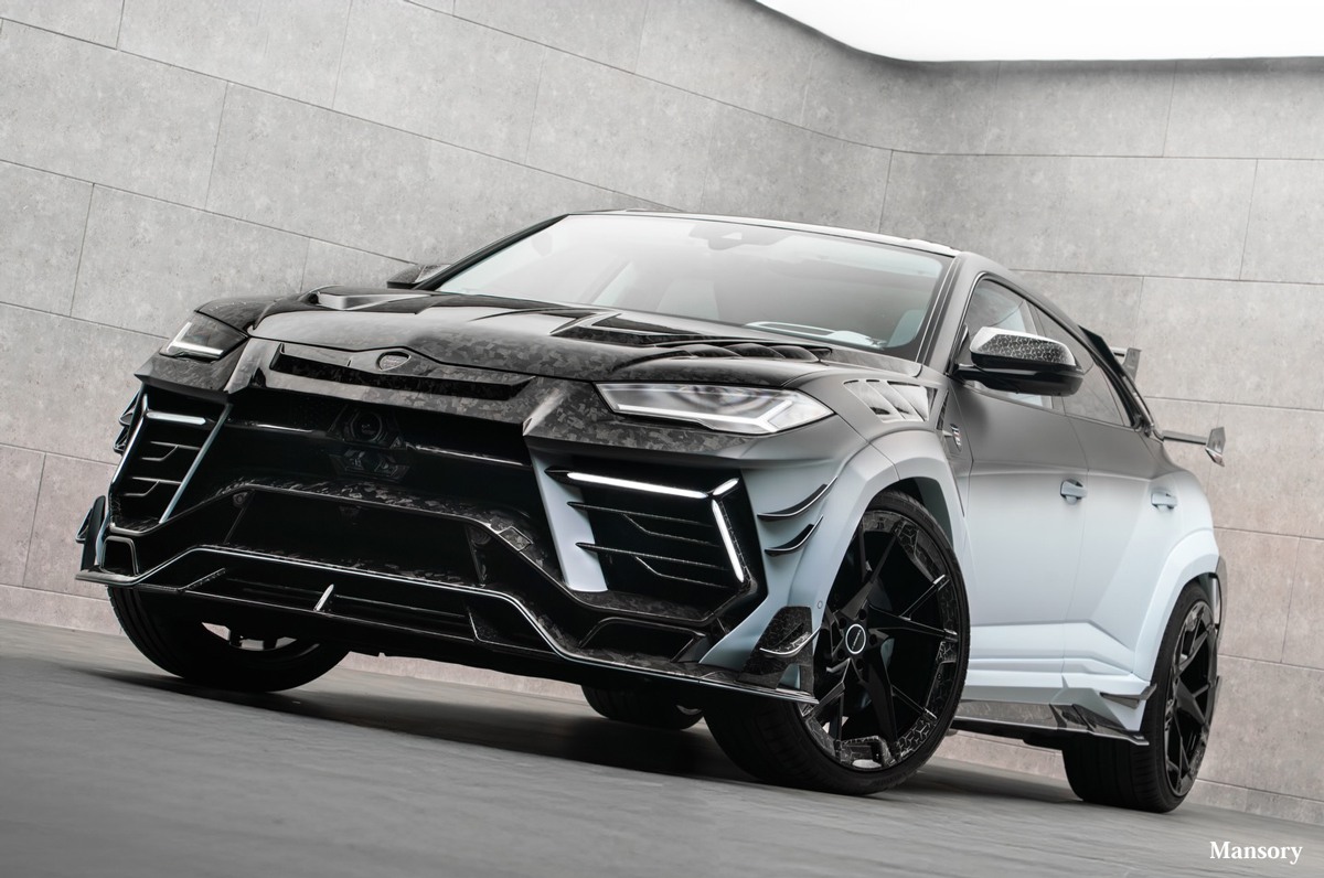 マンソリーによるランボルギーニ・ウルスベースのコンプリートカー、ヴェナタス EVO Sのフロント